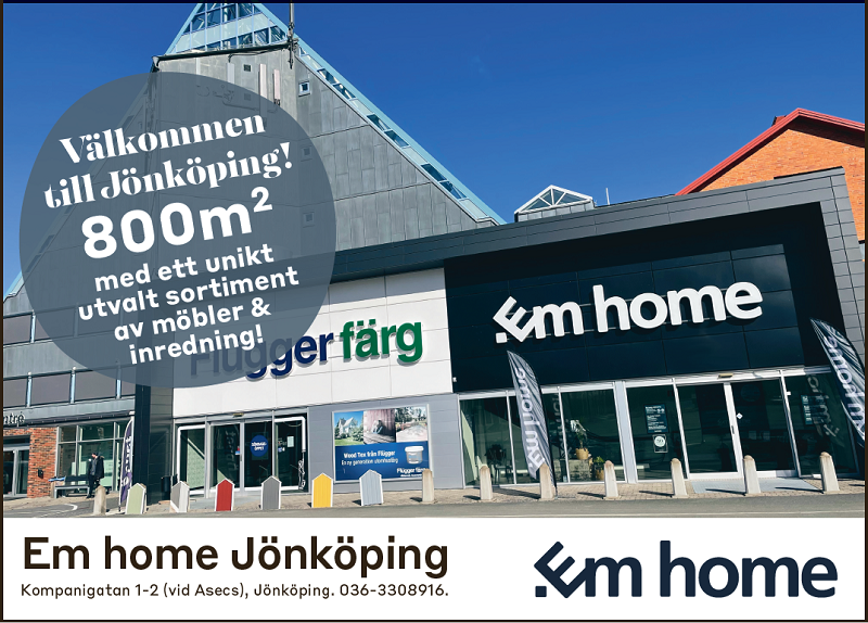 Välkommen till Em home Jönköping vid Asecs!